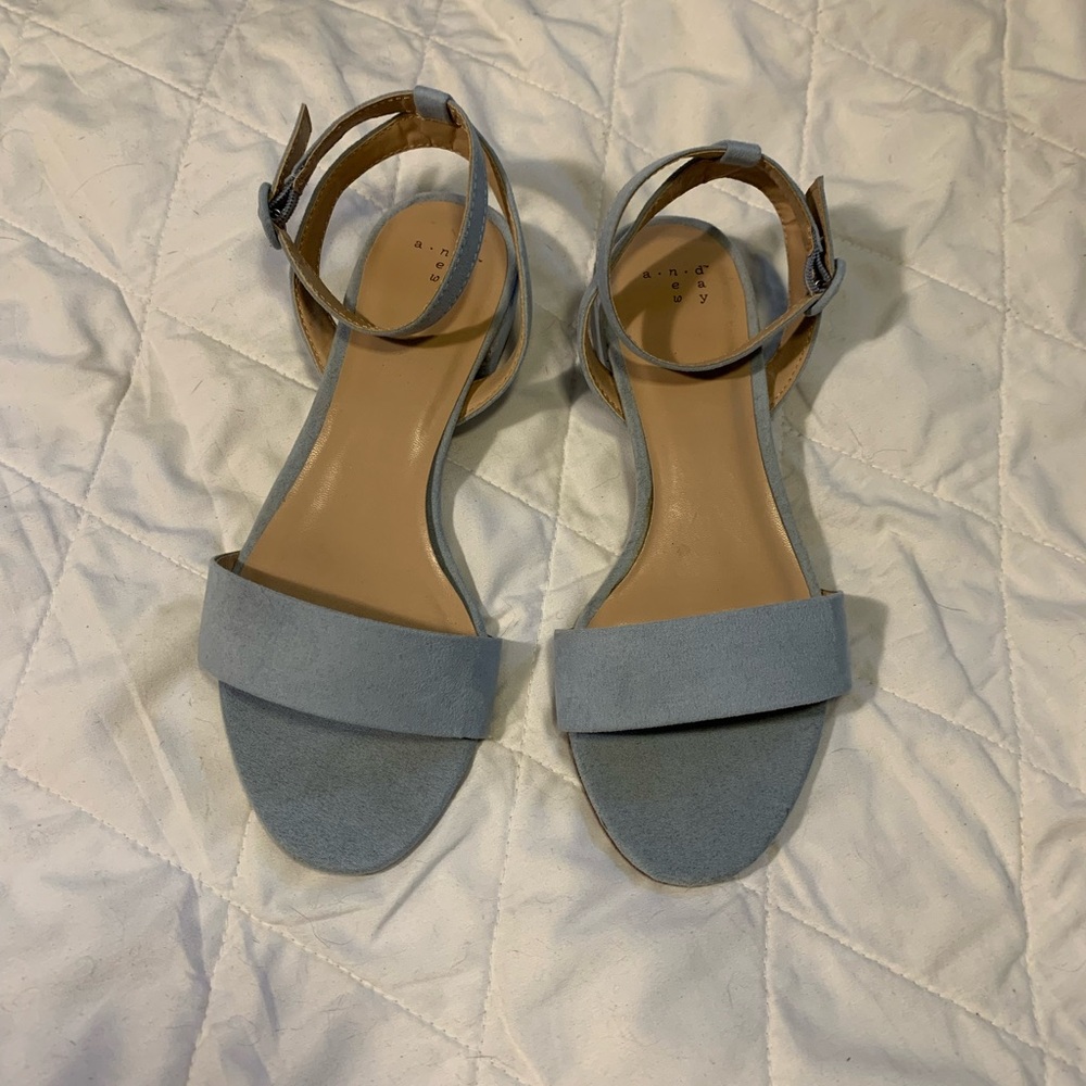 A New Day Light Blue Sandals
